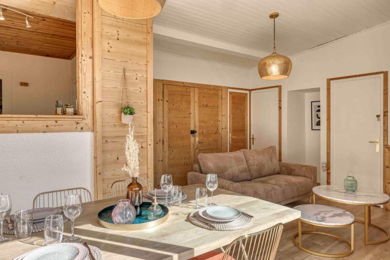 Chalet Relax Situee A 25Km De Chamonix แซ็งต์-แฌร์เวส์-เลส์-แบ็งส์ ภายนอก รูปภาพ
